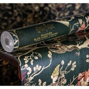 MinaLima Harry Potter Black Family Tapestry Deluxe Wallpaper Roll 0.5x10m SEALED
